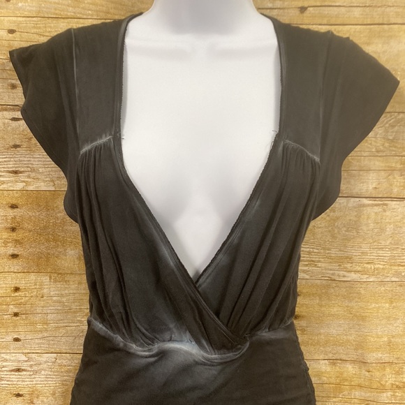 Free People body con ruched dress size extra small - Picture 2 of 12